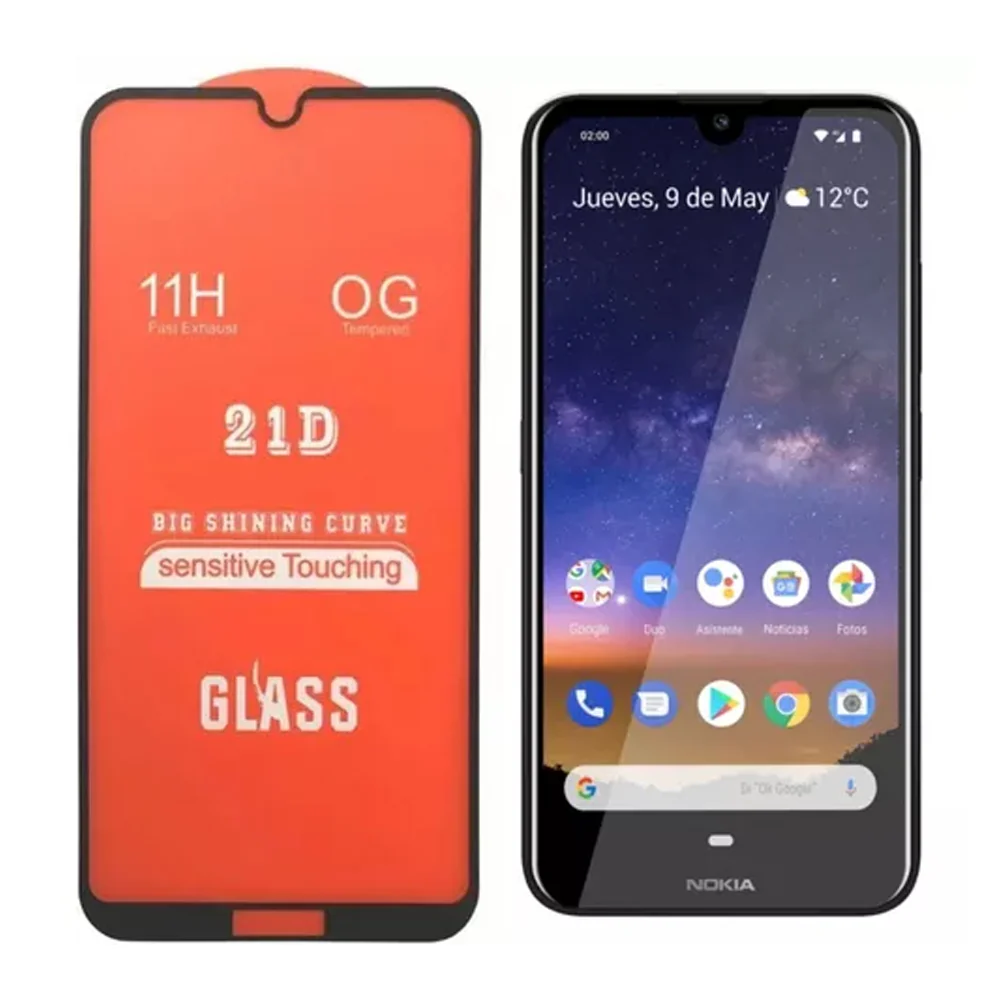 VIDRIO TEMPLADO 21 D MOTOROLA G55